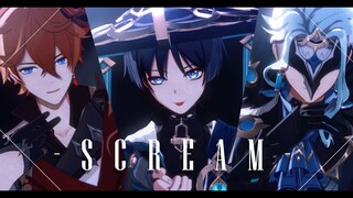 [ Genshin Impact MMD] SCREAM [Executive Officer Group]