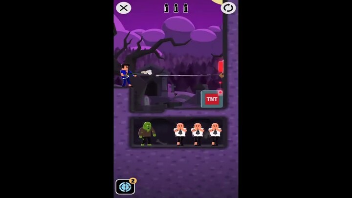 MR BULLET 3D Chapter 3 ZOMBIE LAND Level 71-80. 3 Stars Walkthrough