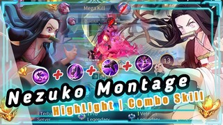 AOV Nezuko Gameplay | Nezuko Aov | Nezuko Montage | Tutorial Nezuko AoV - ARENA OF VALOR