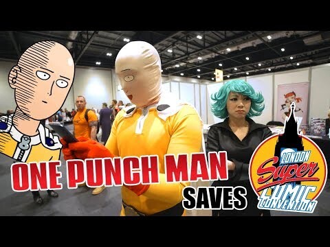 One Punch Man Saves London Super Comic Con 2016