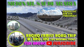 MEDINAH ROAD TRIP | SAUDI ARABIA BABOONS | FAMILY ROAD TRIP | YZAI RACHO