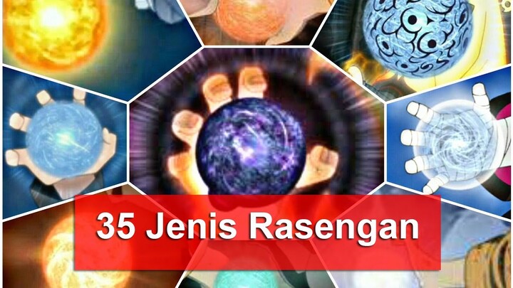 35 Jenis Rasengan dari dunia Naruto