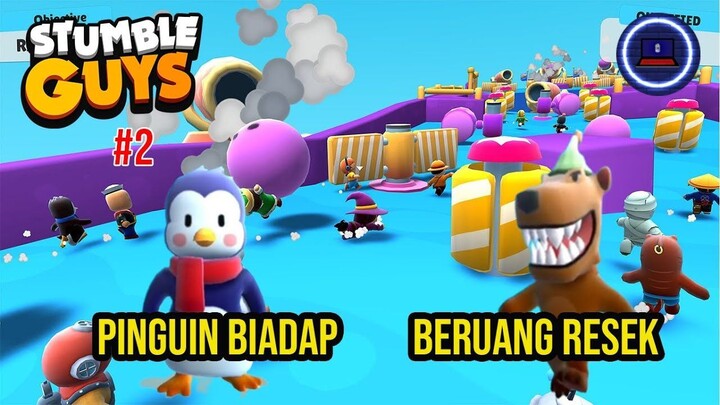 WE ARE BACK !!!! DUET BERUANG RESEK & PINGUIN BIADAP [STUMBLE GUYS INDONESIA - PART 2