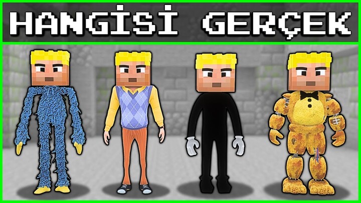 HELLO NEİGHBOR VE ÇETESİ EFEKANI KLONLADI! 😱 - Minecraft