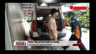 Ngeri!! Pria Loncat Dari Flyorver