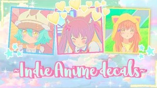 Aesthetic Indie Anime icon decals/decal ids | For your Royale high journal, Bloxburg, Etc.└( ＾ω＾)」