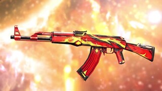 [Garena Free Fire] Test Thử Skin AK Lửa Đỏ Cùng Em LONG Rank Huyền Thoại | Vũ Liz Mobile