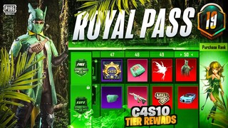 C4S10 Tier Rewads | Next Season Tier Rewads | Royal Pass M19 | New 3 Mythics |PubgMobile |NotCharlie