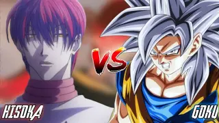 HISOKA VS GOKU ALL FORMS (Anime War) FULL FIGHT HD