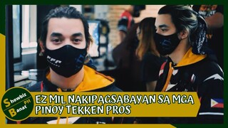 EZ MIL NAKIPAGSABAYAN SA MGA PINOY TEKKEN PROS