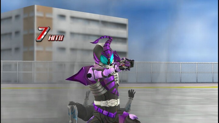 Kamen Rider Super Climax Heroes - Kamen Rider Sasword Arcade Mode Very Hard