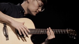 Berbakat!!! Tutorial Fingerstyle Gitar Oshio Kotaro "Over Drive"