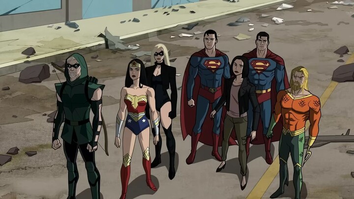 watch full Justice League- Crisis on Infinite Earths Part Three for free:Link in Descriptio