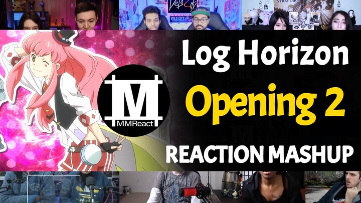 Log Horizon Opening 2 | Reaction Mashup