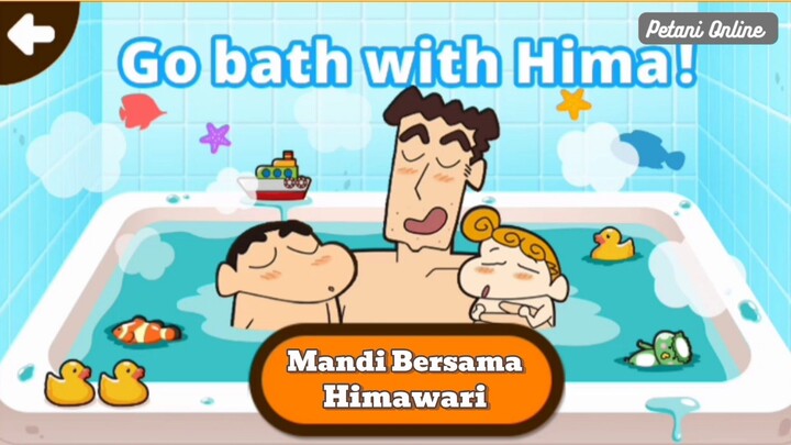 Crayon Shin-Chan (Operation Little Helper) // Mandi Bersama Himawari