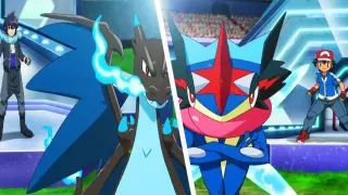 Ash vs Alain - Full Battle | Pokemon AMV