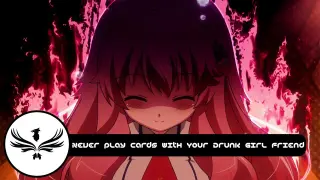 Never play Cards With Your Drunk Girl Friend | Baka To Test | Dub