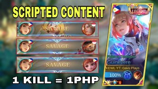 GUINEVERE 32 KILLS UNLIMITED SAVAGE 6 MINUTES - MLBB