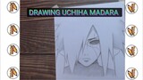 easy drawing uchiha madara