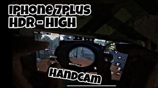 IPHONE 7PLUS PUBG MOBILE TEST HANDCAM GAMEPLAY | BEST BUDGET PHONE 2020 | HDR- HIGH / SMOOTH ULTRA