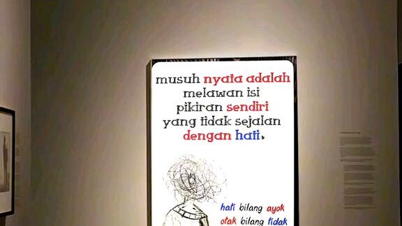 berperang dengan diri sendiri itu melelahkan