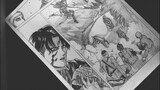 Sketching Full Manga Page | Attack On Titan Manga Drawing
