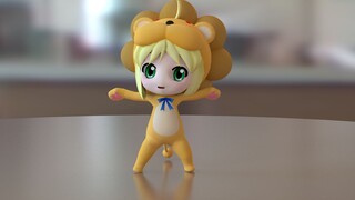 [MMD.3D]Tarian Imut Singa Kecil Pikachu