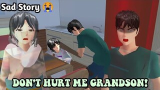 DON'T HURT ME GRANSON 😭 (SAD STORY) SHORT STORY || SAKURA SCHOOL SIMULATOR