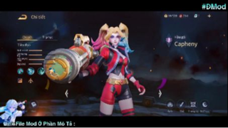 Hướng Dẫn Mod Skin Capheny Harley Quinn Full Hiệu Ứng+Full Icon Mới Nhất Mùa 20