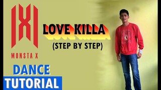 [STEP BY STEP TUTORIAL] MONSTA X - LOVE KILLA Dance Tutorial Mirrored with Explanation