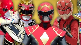 Eternal Red Super Sentai Omega Ultimate Edition, jajaran warna merah yang lebih lengkap dan bertenag