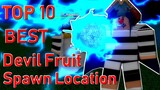 Top 10 Best Devil Fruit Spawn Location & Devil Fruit Giveaway !  | One Piece Pirates Wrath | ROBLOX