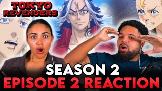 THE BLACK DRAGON GANG BOSS! | Tokyo Revengers S2 Ep 2 Reaction