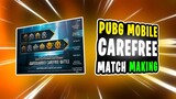 GOLD TO CONQUEROR FREE MATCH MAKING | SAFEGUARDED CAREFREE BATTLE PUBG MOBILE | NEW EVENT PUBG
