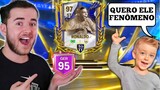 😱😭REALIZEI O SONHO DELE - RONALDÃO 97😭😱ELE PEDIU E A EA SPORTS FEZ A BOA NO FC MOBILE 24