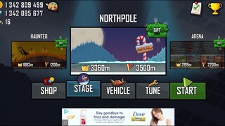 hill climb Christmas