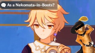 nekomata in boots and the king of toys (summertide event part 2) | genshin impact