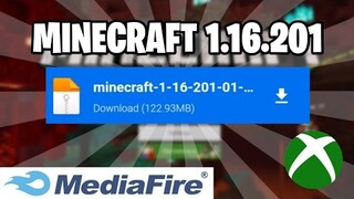 Minecraft 1.16.201.01 Official Release Xbox Sign in(Mediafire)