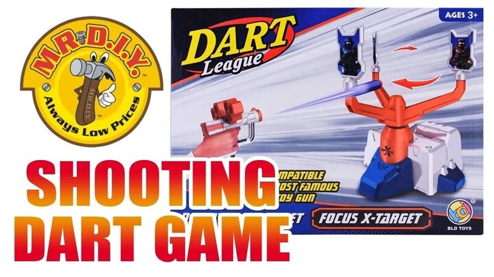 UNBOXING - Dart League Focus X-Target from MR.DIY Malaysia