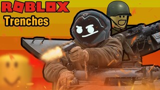 Roblox ฮาๆ:ประสบการณ์ ในWW1:Trenchest:Roblox สนุกๆ