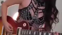 #sexy guitar girl