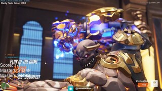 Overwatch 2 Doomfist God ZBRA Showing His Nasty Tank Doomfist Skills -47 Elims-