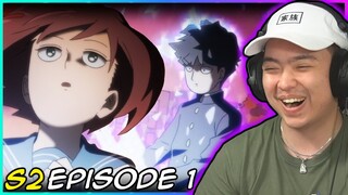 MOB'S GIRLFRIEND!! || MOB IS TOO SMOOTH || Mob Psycho 100 Season 2 Episode 1 Reaction