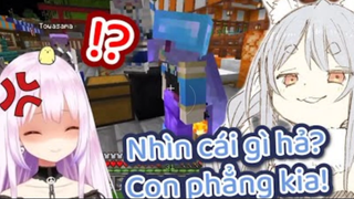 [Hololive Vietsub] "Nhìn cái gì hả?! Con phẳng lì kia!!