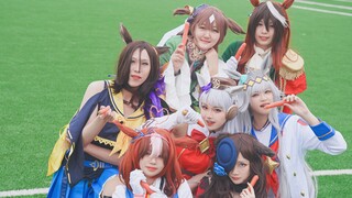 [ Uma Musume: Pretty Derby ] The Legend of Horse Jumping (うまぴょい伝説)-Tujuh kuda dibuat!