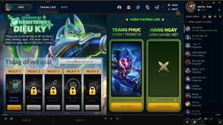 [LMHT] Review Sự Kiện Cánh Cửa Diệu Kỳ + Event Hành Trình Diệu Kỳ - Chơi Game Nhận Skin Miễn Phí =))