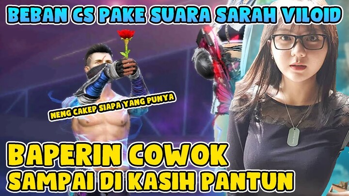 BEBAN CS SUARA CEWEK DI GODAIN PAKE PANTUN SAMA COWOK KESEPIAN, JIJI AKU MAS | Free Fire Indonesia