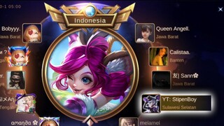 Detik-detik Masuk Supreme Indonesia Nana - Mobile legends