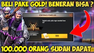 CARA BELI ELITE PASS S40 CUMA PAKE GOLD TAMPA DM ? - FREE FIRE BATTLEGROUND