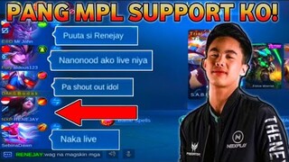 SUPPORT KO SI RENEJAY PRANK#11  | TOP SABER PHILIPPINES | B o d a k - Mobile Legends Bang Bang